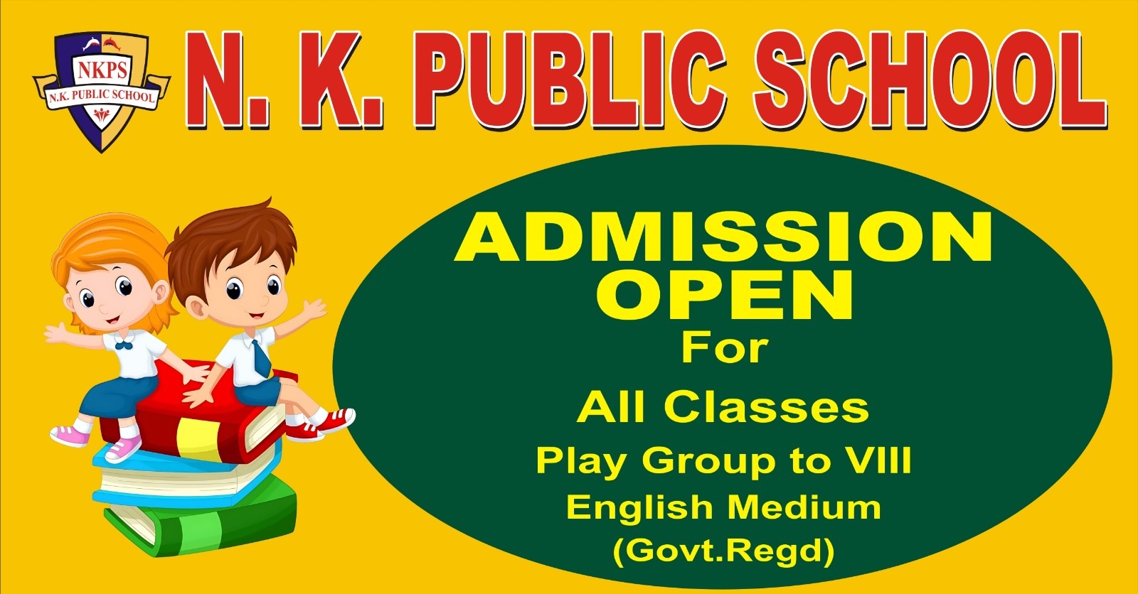 Banner : N. K. PUBLIC SCHOOL