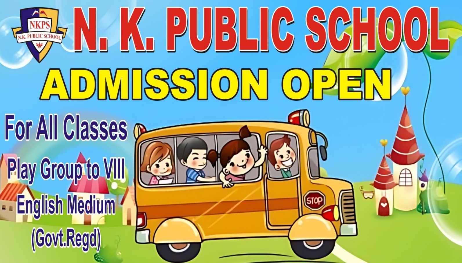 Banner : N. K. PUBLIC SCHOOL